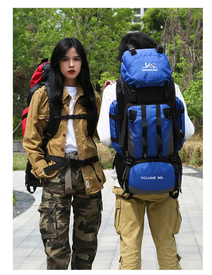 90L Waterproof Trekking Bag Large Capacity