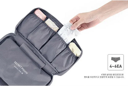 Portable Travel Bra Underwear Organizer Bag