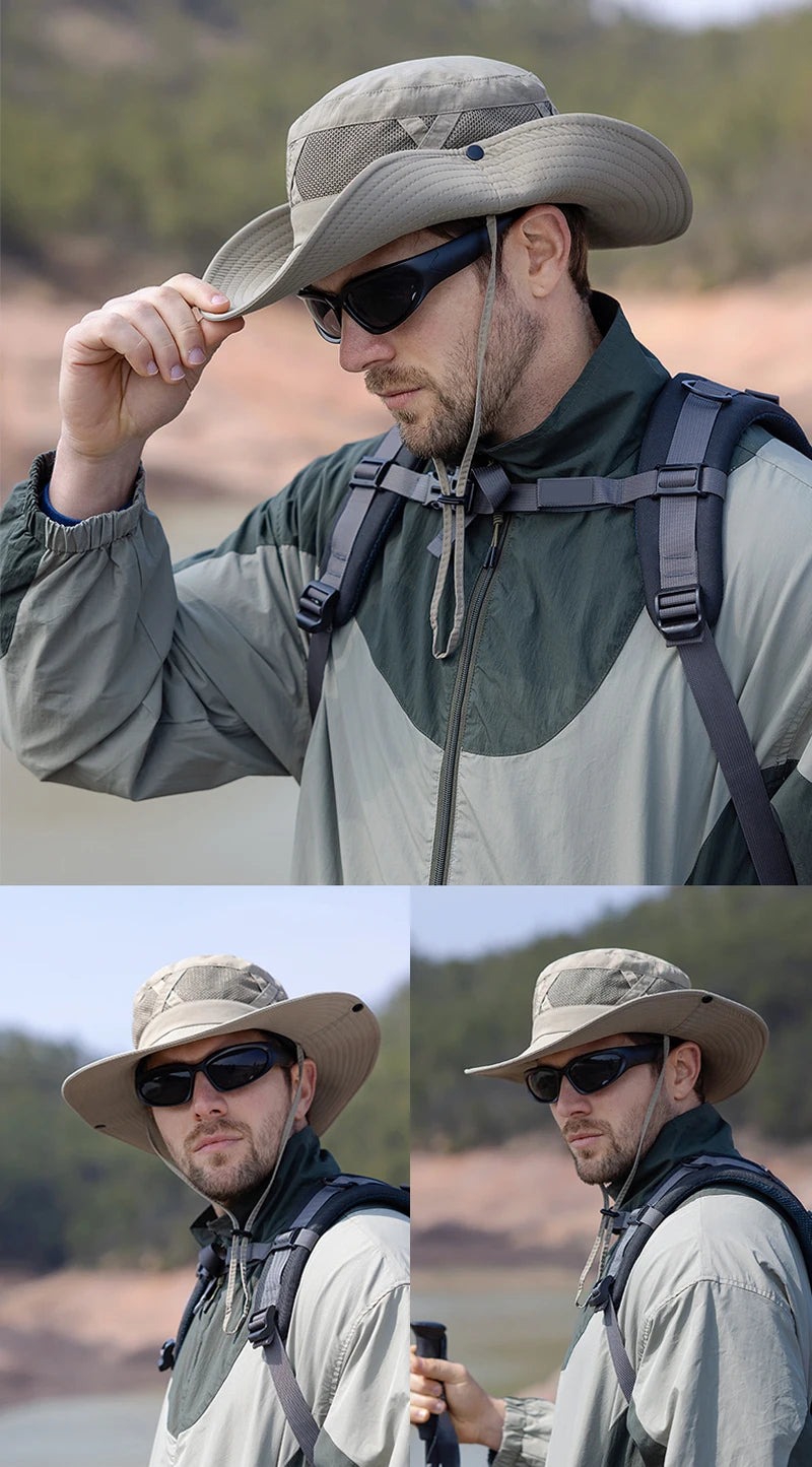 Men's Sunscreen Adventure Hat