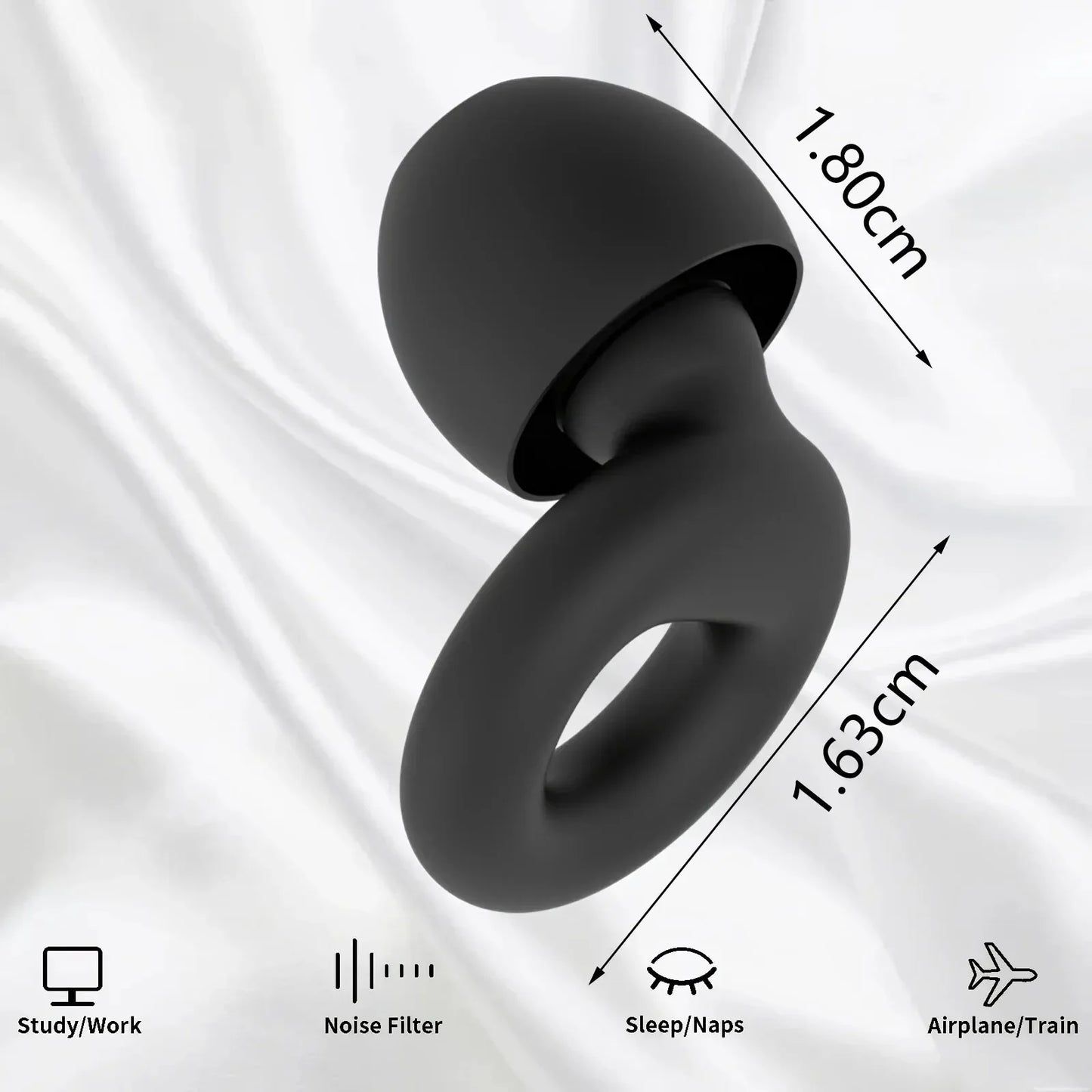 HUAK Ear Plugs for Noise Reduction – Super Soft