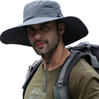 Summer Mountaineering Hat, Unisex Sun Protection Hat