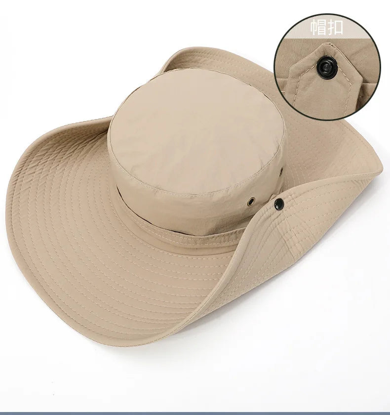 Summer Mountaineering Hat, Unisex Sun Protection Hat