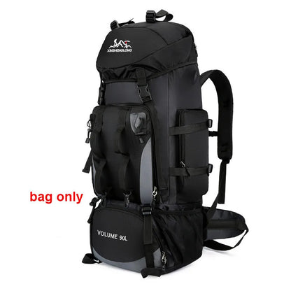 90L Waterproof Trekking Bag Large Capacity