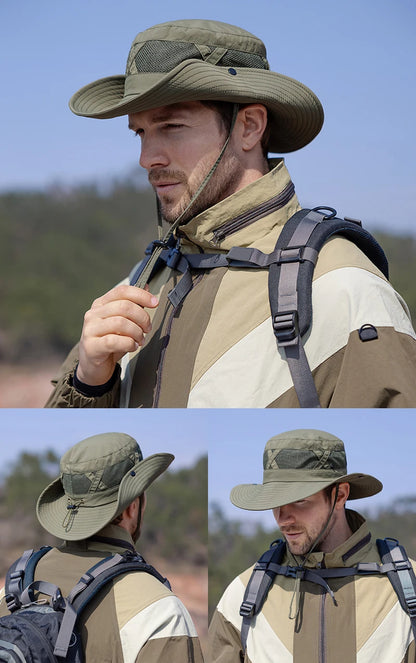 Men's Sunscreen Adventure Hat