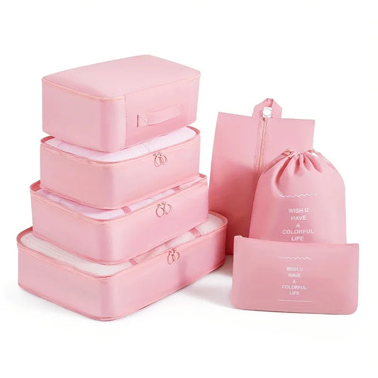 GlobeSet 7-Piece Packing Cubes