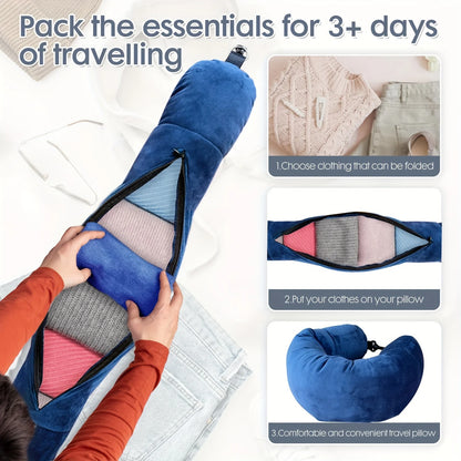 Fill & Go Travel Pillow