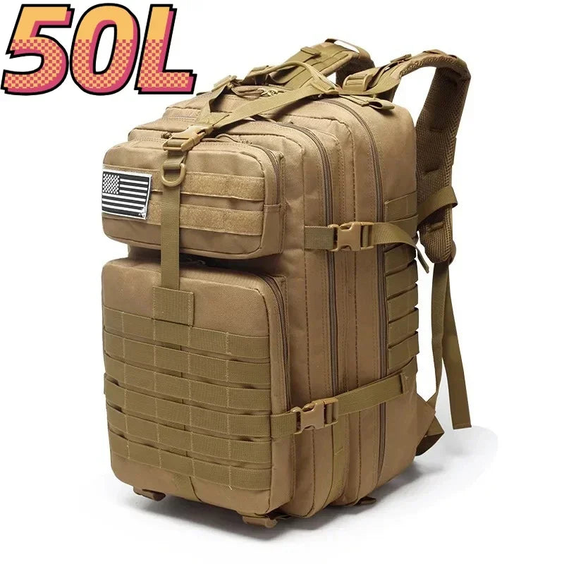 30L/50L Military Backpacks For Camping & Hiking