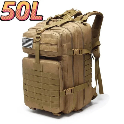 30L/50L Military Backpacks For Camping & Hiking