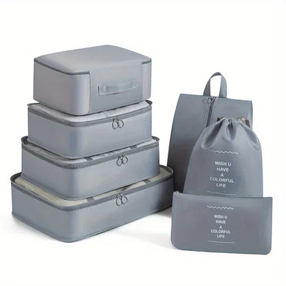 GlobeSet 7-Piece Packing Cubes