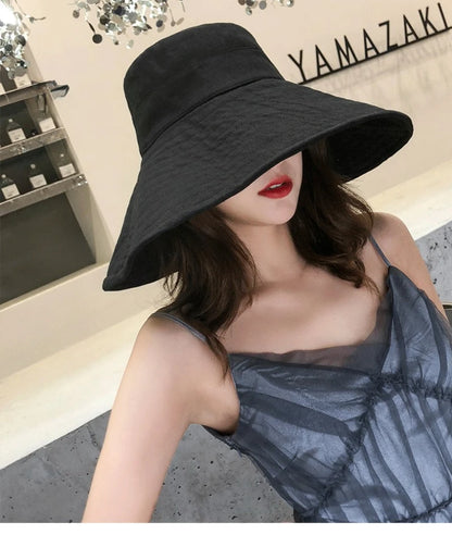 Japanese Sunshade Oversized Female Hat