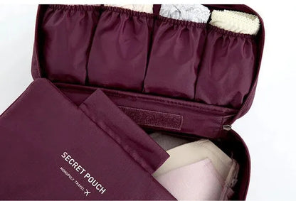 Portable Travel Bra Underwear Organizer Bag