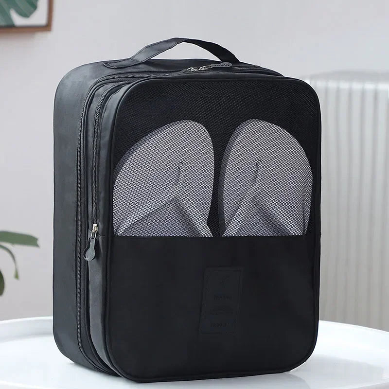 3 Layers Portable Travel Shoe Bag