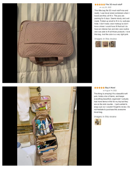 BAGSMART Toiletry Bag Men