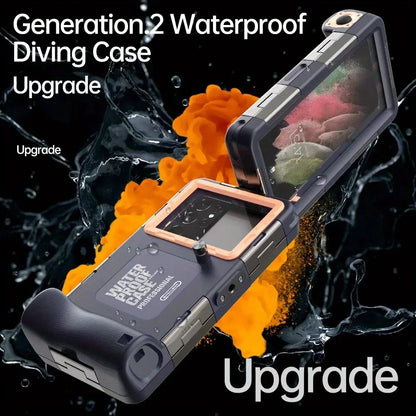 Waterproof Phone Case For iPhone Samsung 6.8" Phone - 50ft