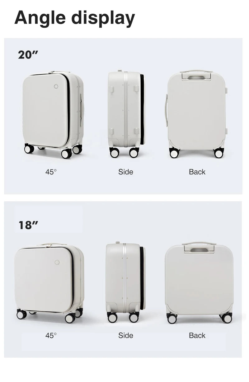 Mixi Design Suitcase Rolling Luggage  18 20 24 Inch
