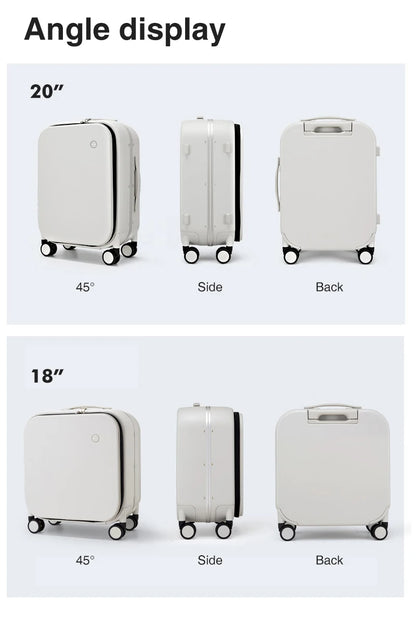Mixi Design Suitcase Rolling Luggage  18 20 24 Inch