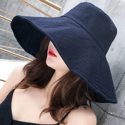 Japanese Sunshade Oversized Female Hat
