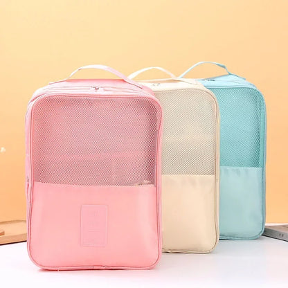 3 Layers Portable Travel Shoe Bag