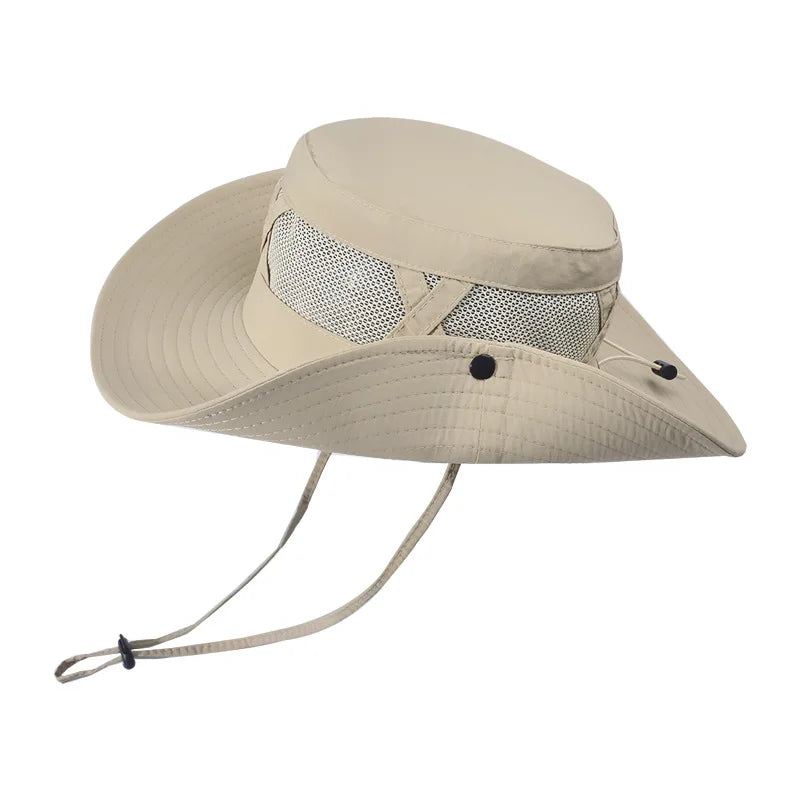 Men's Summer Spring and Autumn Outdoor Mountaineering Hat