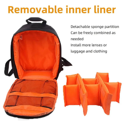 Outdoor Wear-resisting DSLR Digital Camera Video Backpack