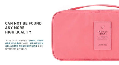 Portable Travel Bra Underwear Organizer Bag