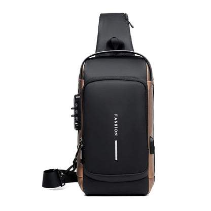 Anti-theft USB Shoulder Bag