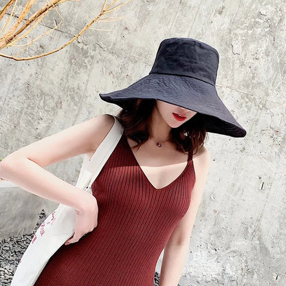 Japanese Sunshade Oversized Female Hat