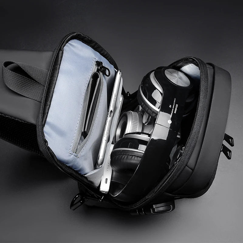 Anti-theft USB Shoulder Bag
