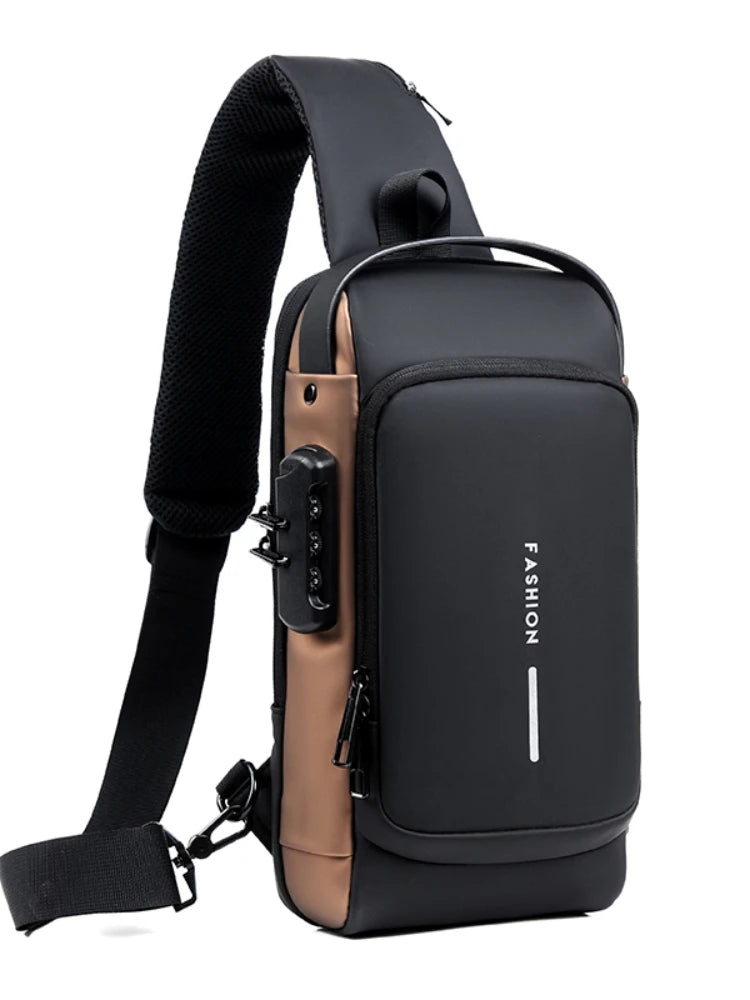 Anti-theft USB Shoulder Bag