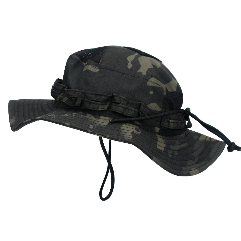 Men's Outdoor Hiking Hat, Camo