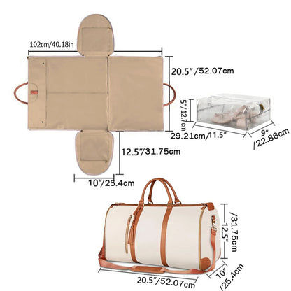 Foldable Women's Travel Convenient Carry-On Clothing Bag
