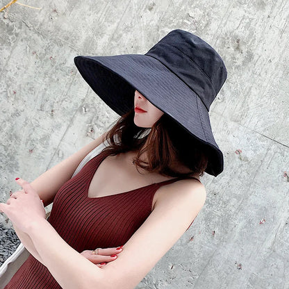 Japanese Sunshade Oversized Female Hat