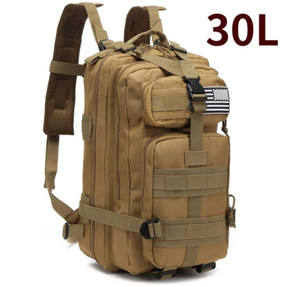 30L/50L Military Backpacks For Camping & Hiking