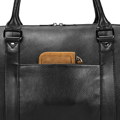 Luxury Genuine Leather Men Duffle Bag