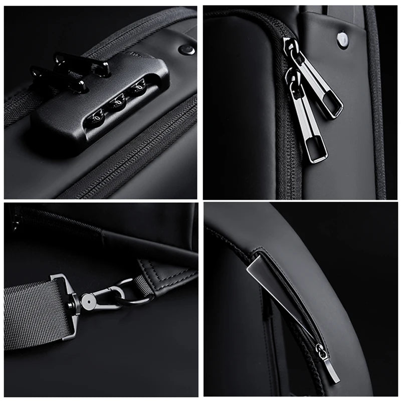 Anti-theft USB Shoulder Bag