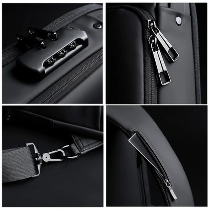Anti-theft USB Shoulder Bag