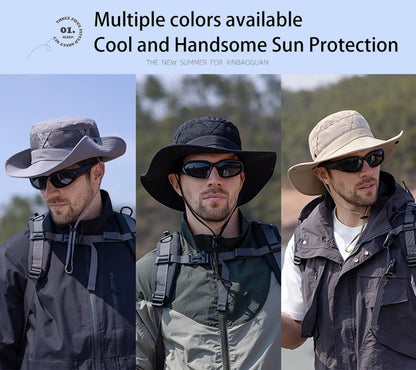 Men's Sunscreen Adventure Hat