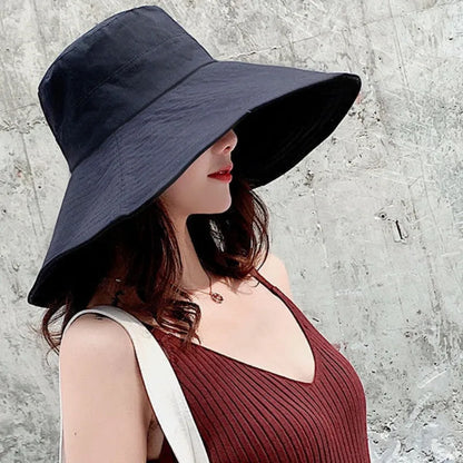 Japanese Sunshade Oversized Female Hat