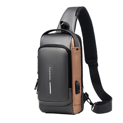 Anti-theft USB Shoulder Bag