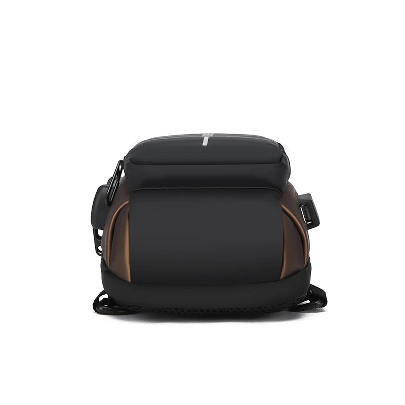 Stylish Men's Sling Bag - Durable Oxford Fabric