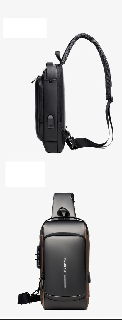 Anti-theft USB Shoulder Bag