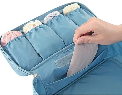 Portable Travel Bra Underwear Organizer Bag