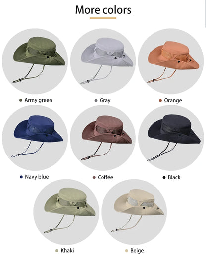 Men's Sunscreen Adventure Hat