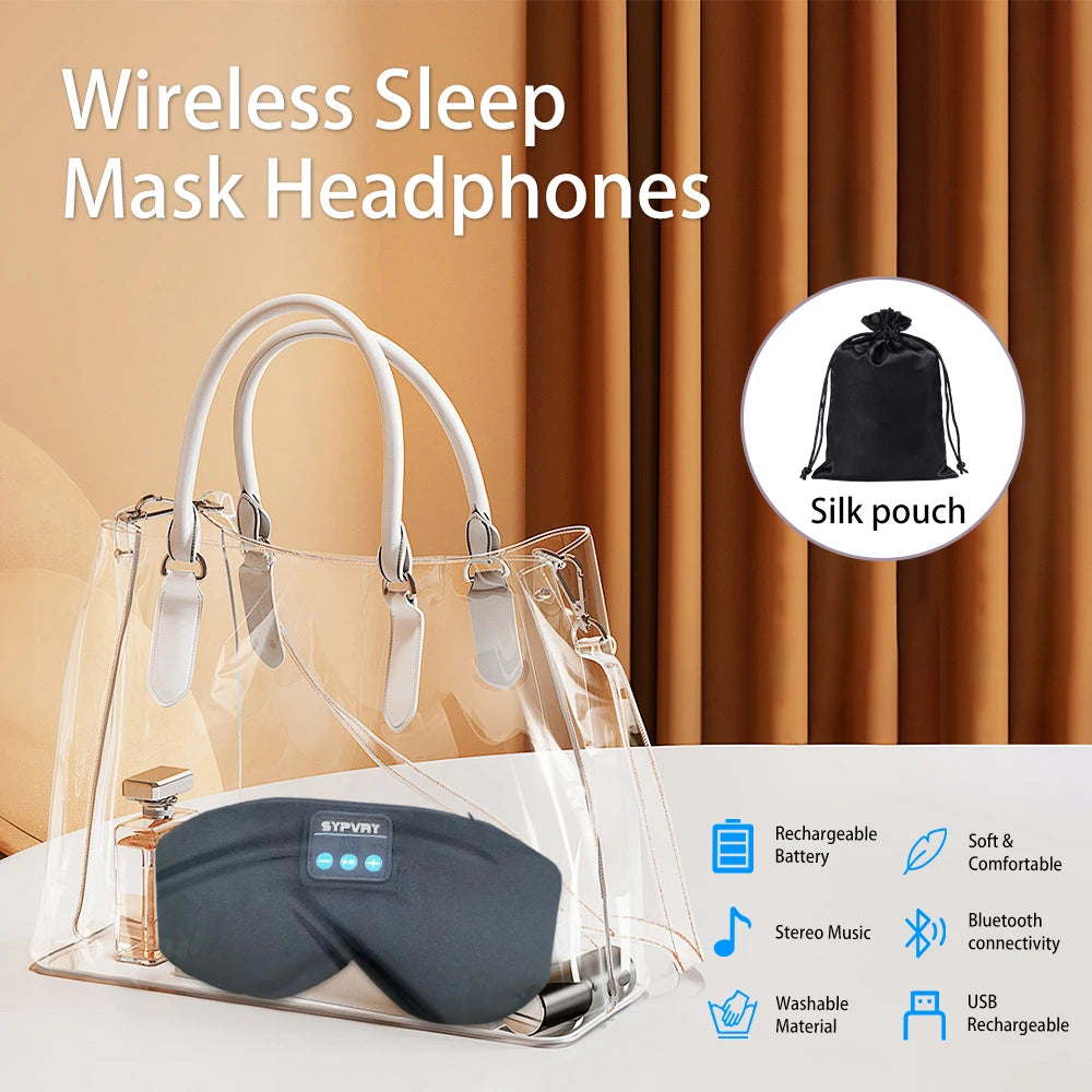 SilentWave Bluetooth Sleep Mask