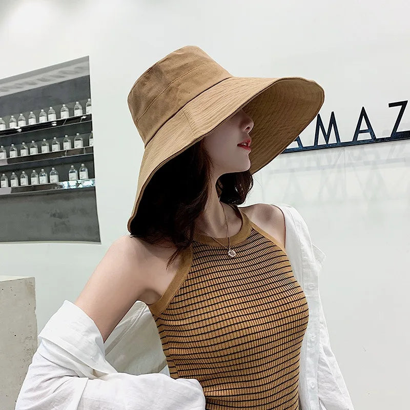 Japanese Sunshade Oversized Female Hat