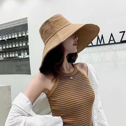 Japanese Sunshade Oversized Female Hat