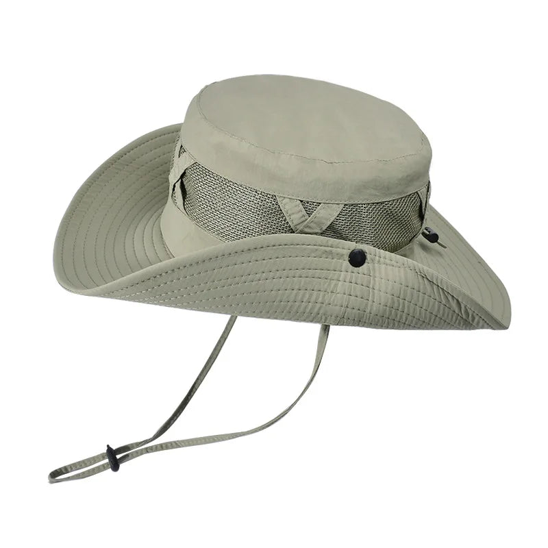 Men's Summer Spring and Autumn Outdoor Mountaineering Hat