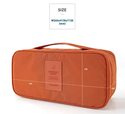 Portable Travel Bra Underwear Organizer Bag
