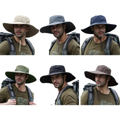 Summer Mountaineering Hat, Unisex Sun Protection Hat
