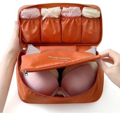 Portable Travel Bra Underwear Organizer Bag